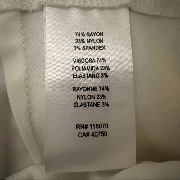 Nina Leonard Large Petite Elastic Waist Ankle Pant with Pockets - Picture 4 of 6